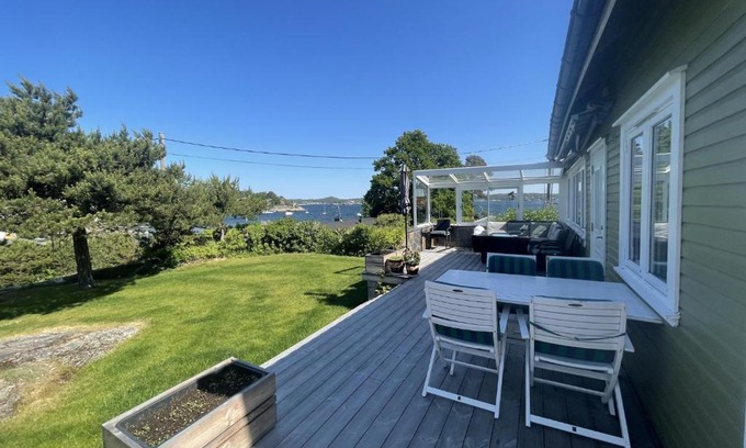 Sandefjord House | Perla - cabin by the sea close to sandy beaches