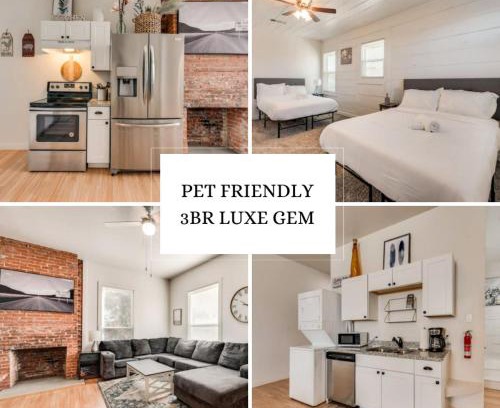 Fort Worth House | Pet Friendly 3Br 2Bath Luxe Gem