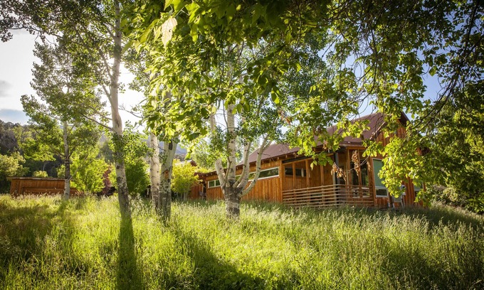 New Castle House | Pet Friendly Contemporary Ranch Home with Stunning Views on Main Elk Creek!