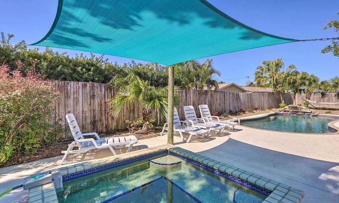 Merritt Island Cottage | Pet-friendly Merritt Island Home w/Heated Pool