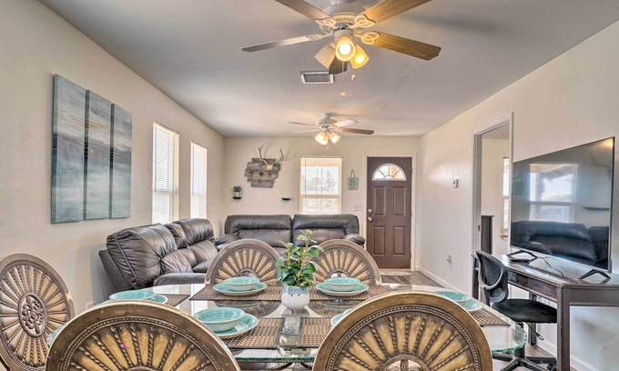 Sierra Blanca House | Pet-Friendly Sierra Blanca Home in Downtown!