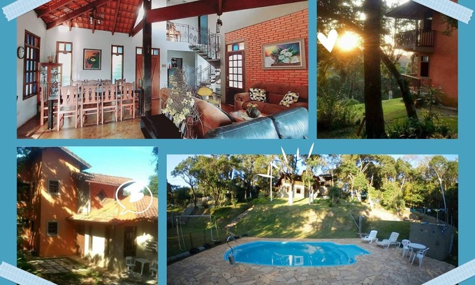 Mairipora House | Pet friendly.Solar Heated PoolWifiNo Loud SoundPanoramic View