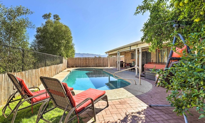 Tucson House | Pet-Friendly Tucson Home w/Heated Pool & Hot Tub