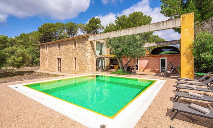 Son Servera Villa | Pet-Friendly Villa Viterbo with Sea View, Pool & Wi-Fi