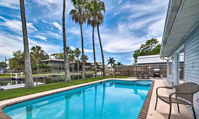 Driftwood Isles House | Pet-Friendly Waterfront Paradise w/ Dock on Gulf!