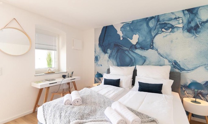 Fulda Apartment | Peter Apartments - Apartment mit eigenem Eingang I 30qm I zentrale Lage I Bad I Küche I Terrasse I TV
