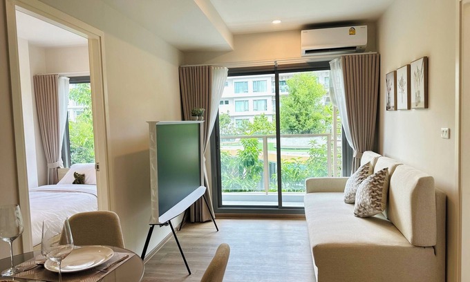 Phuket Condo | Phuket Condo 2BR Phyll Condo (Max 3 Pax) Fastinating Pool Close to Shopping mall