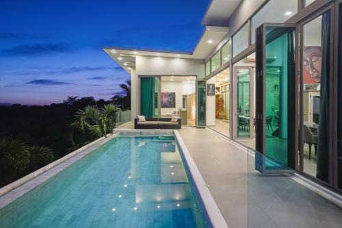 Pa Klok Villa | Phuket Seaview Villa - Private Sauna - Steamroom - Infinity Swimmingpool