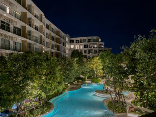 Phuket Apartment | PHYLL Condo Private Beach Vibes at Central Phuket 1 BR Unique Garden View