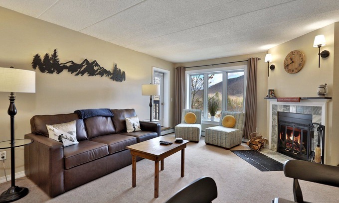 Killington Condo | Pico's Doorstep: Ski On/Off. Steps to Lifts! Close to Killington.