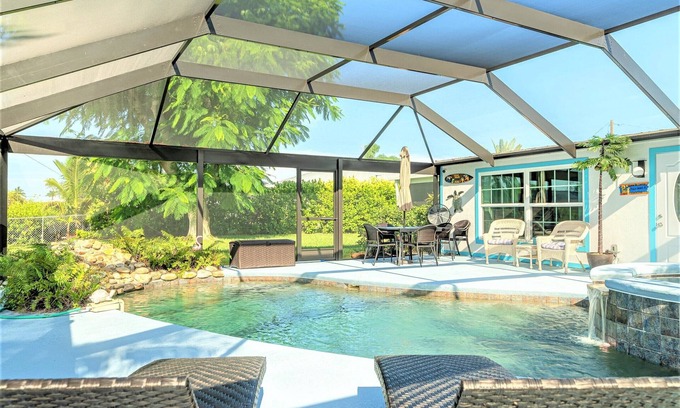 Saint James City House | Pine Island Beach House! *Gulf Access, Heated Pool, Hot Tub & Boat Dock*