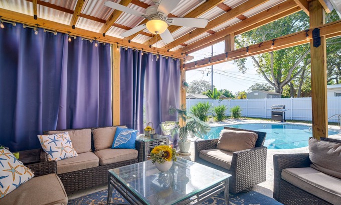 Pinellas Park House | Pinellas Park Escape w/Heated Pool!