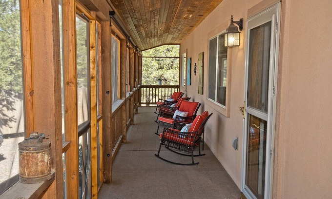 Baca Grande House | Pinewood Family Retreat House with Game Room and Pool Table