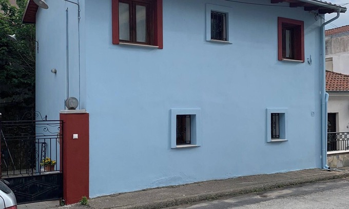Kalambaka House | Pirinas Meteora. Entire two-level traditional house with private yard.