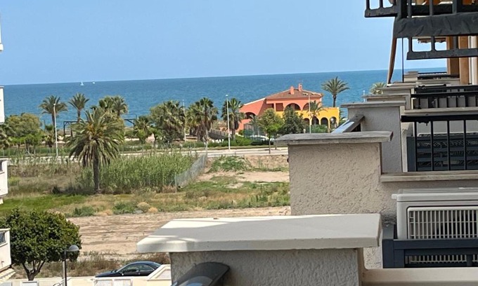 Playa de Almarda Apartment | PLAYA ALMENARA ATICO DUPLEX VISTAS AL MAR Y MONTAÑA WIFI,PISCINA a