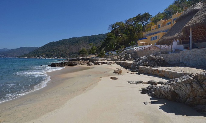 Puerto Vallarta Villa | Playasola - 3 Acre Oceanfront Villa with Private Sandy Beach.