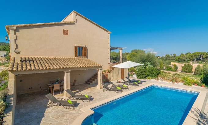 Vilafranca de Bonany Villa | PLETA DE BONANY - Villa with private pool in Vilafranca De Bonany. Free WiFi