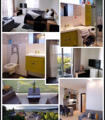 Jablonec nad Nisou Apartment | Plně vybavený krásný apartmán 1kk s balkonem, výhledem