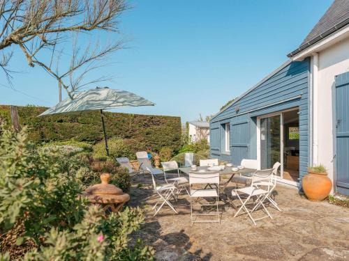 Plouharnel Villa | Plouharnel : Maison 7 pièces, 10 pers, Wifi, Animaux admis - FR-1-477-260