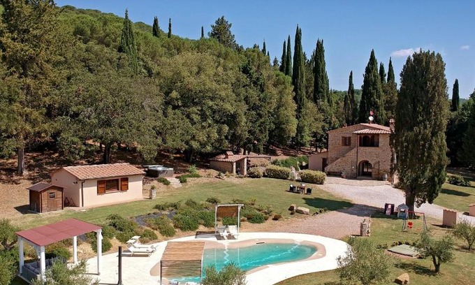 Monteverdi Marittimo Villa | Podere Cafaggio