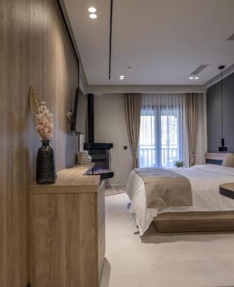 Kalambaka Apartment | Polyzos Luxury Suites Meteora #4 - Adults Friendly