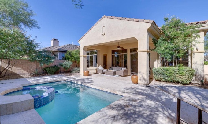 Village At Aviano House | Pool and Patio Spacious North Phoenix Oasis