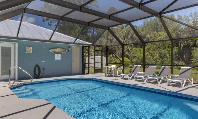 Sebastian Highlands House | 🍹🌞 Pool House Paradise! Heated Pool, Poolside TV, Pool Table, Near Beaches!