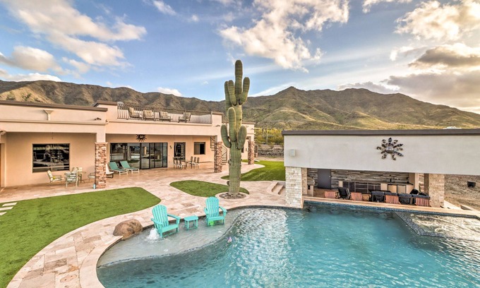 Laveen Village House | Pool & Spa: Pet-Friendly Mansion in Phoenix!