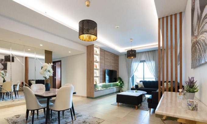 Jeddah Apartment | Pool View 2-Bedroom Apartment