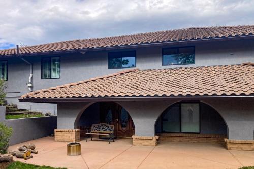 Colorado Springs House | Poolhouse in the Pines
