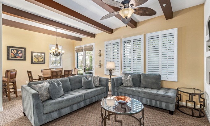 La Quinta Condo | Poolside! Renovated Poolside Villa next to sparking pool/spa, Pet Friendly! - Ground Floor (L40)