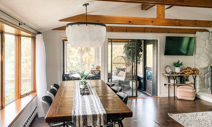 Wolcott House | Port Bay Modern Lake House