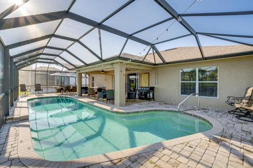 South Gulf Cove House | Port Charlotte Oasis with Boat Dock Relax Poolside!