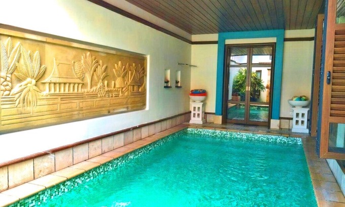 Taman Tanjung Villa | Port Dickson Beach Water Villa Pool