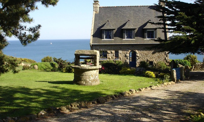 Port-Manech House | Port Manech: House with garden exceptional sight ocean (180°)
