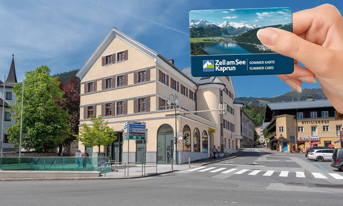 Zell am See Apartment | Post Residence Apartments 12B, terrace,SUMMER CARD