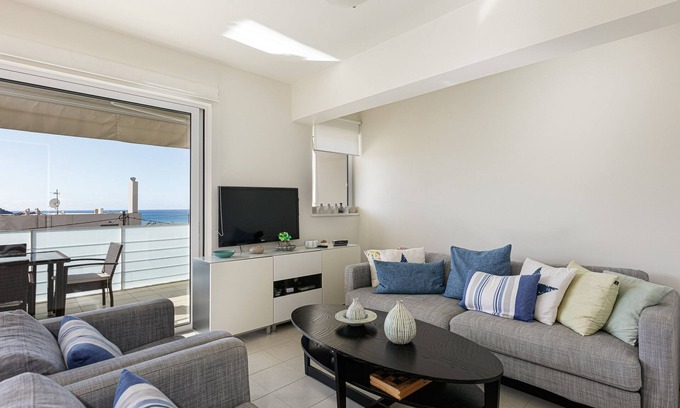 Plakias House | PP 9/70 next to a pool with private terrace and Sea View in Plakias