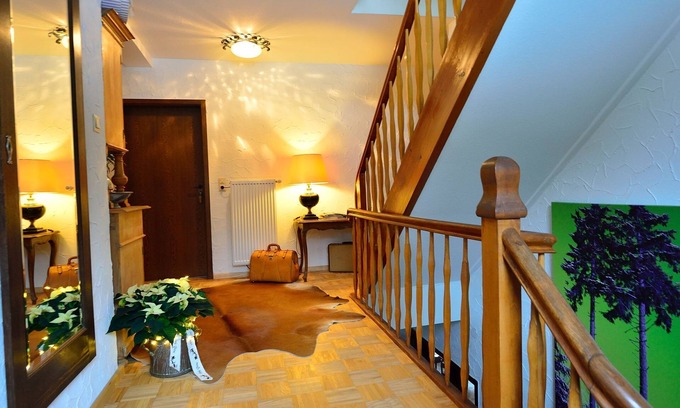 Hallwangen Apartment | Premium double room with shower and WC, approx. 22 sqm