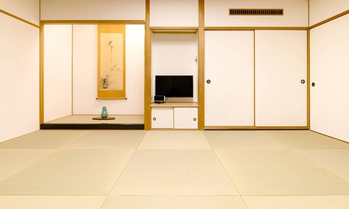 Suminoe House | Premium Ryukyu tatami room 15 people Room witho / Osaka Ōsaka