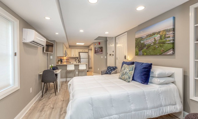Abingdon Apartment | Premium Studio in Historic District, Walking Distance to Restaurants & Shops!