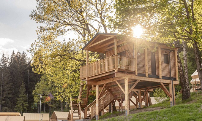Kotschach-Mauthen Ski Chalet | Premium Tree House with 1 bedroom
