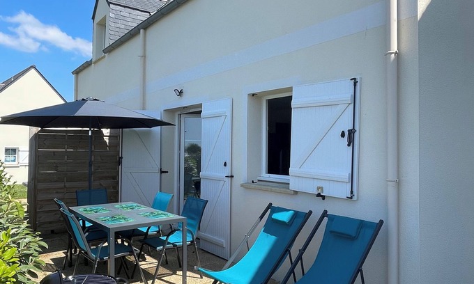 Saint-Nic House | Pretty 3* house with sea view and heated swimming pool