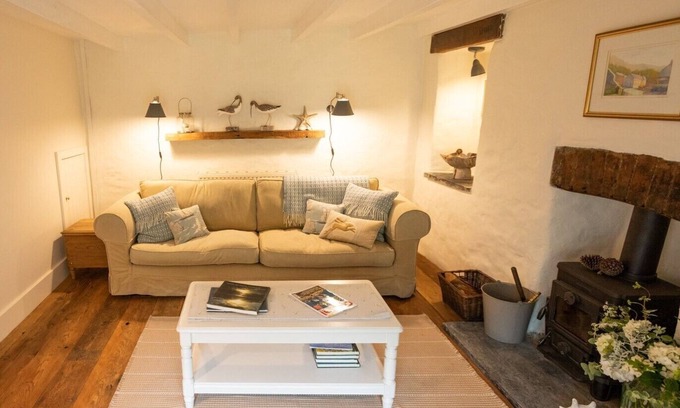 Solva Cottage | 'Pretty Cottage', with riverside garden. Peaceful But Central Location, in Solva