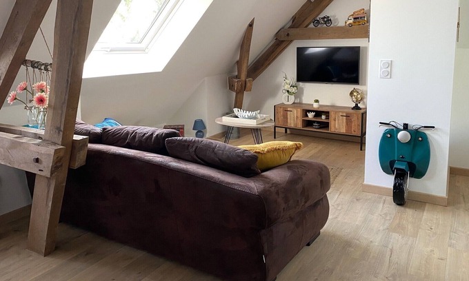 Mouleydier Apartment | Pretty one-bedroom apartment ideally located to discover the Dordogne