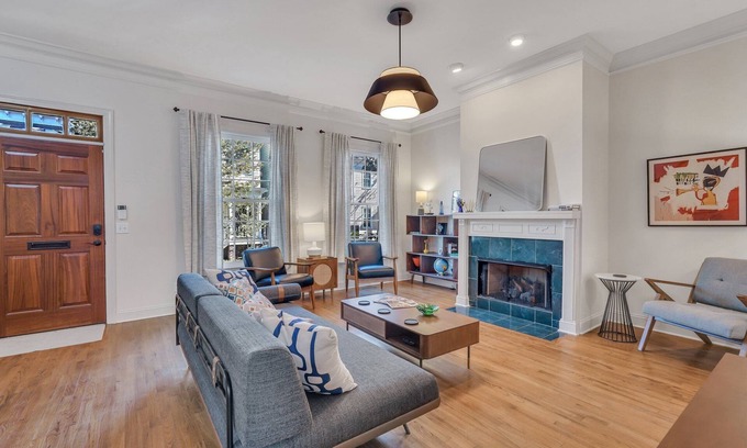 Beach Institute House | Prime Location w/Private Parking + Large Courtyard by Lucky Savannah