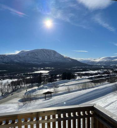 Oppdal Apartment | Privat apartment with beautiful view and two bedrooms