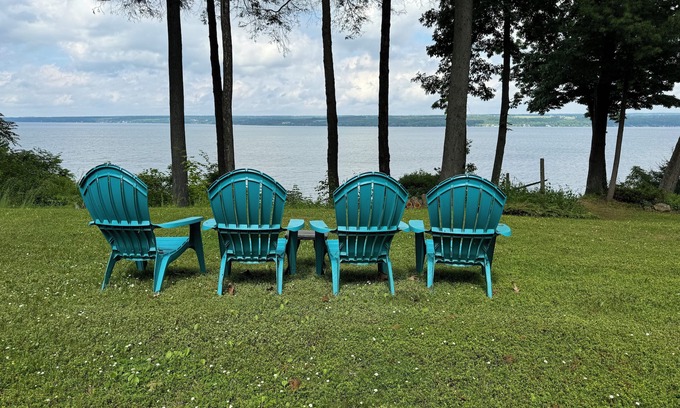 Ovid House | Private Breathtaking Lake House on Cayuga lake near wineries and parks