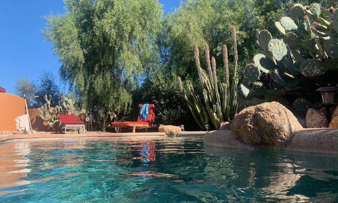 Rio Verde Foothills House | Private Desert Oasis with heated pool; spa; covered deck; spectacular views.