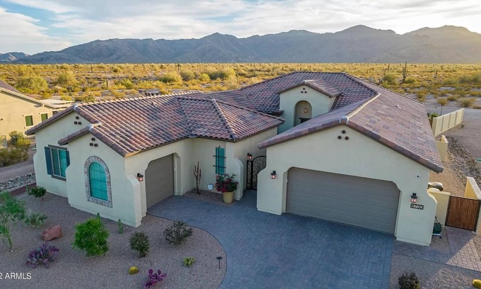 Waddell House | Private Desert Paradise with pool and mountain views!