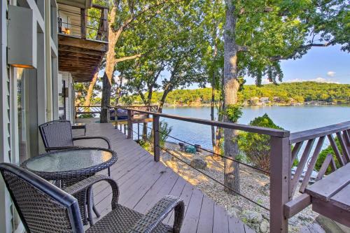 Sunrise Beach House | Private Fire Pit and Dock Lakefront Missouri Home